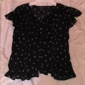 Polo kids floral blouse